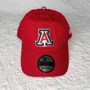 New Era Arizona Wildcats 9twenty Red Adjustable baseball  Hat Cap
